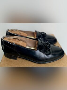 Bally - black tassel loafers Size 10 US